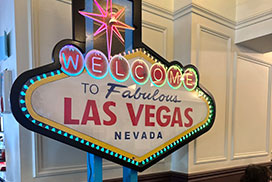 Enseigne lumineuse "Welcome to Las Vegas"